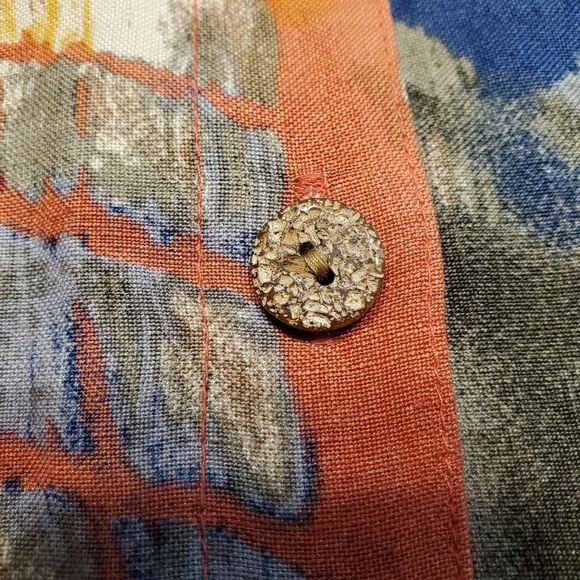 Multicolor Tie Dye Coral Spring Top in Size M - Picture 4 of 15